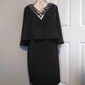 Sangria Popover Body-Con Dress